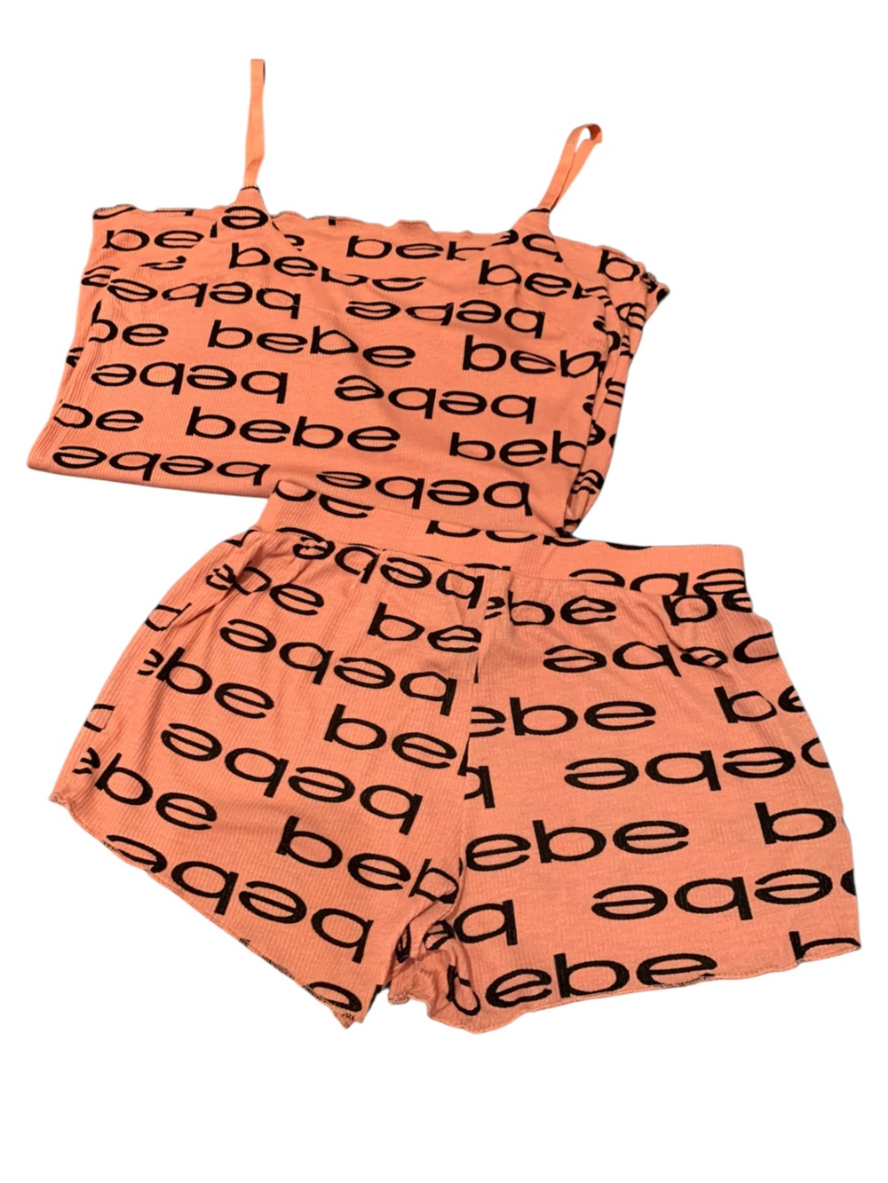 🌸BEBE🌸LOGO CAMI SHORT SET. EXCELLENT CONDITION! - Picture 4 of 10